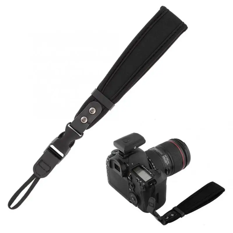 Hot! Camera Hand Strap Ajustable Quick-Release Wrist Strap Camera Wristband Comfortable Camera Strap Lightweight For Camera