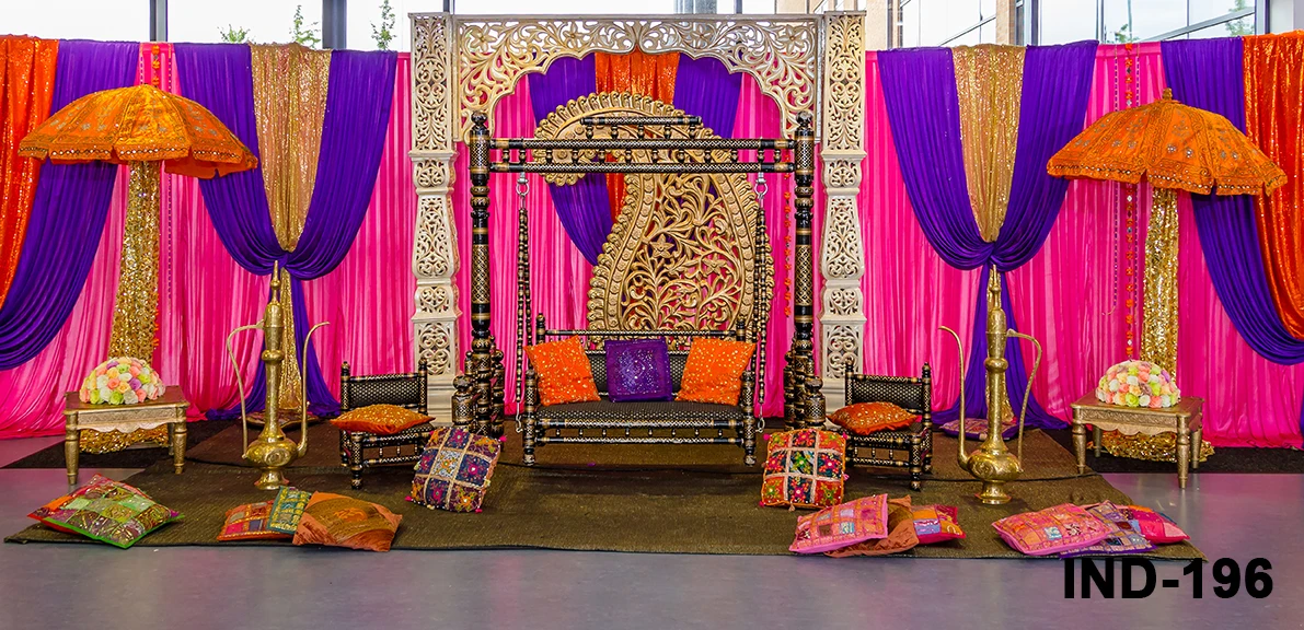 Indian Wedding Moroccan Backdrop Colourful Mehndi Henna Stage Party Hindu Wedding Decorations Arabian Nights Party Banner