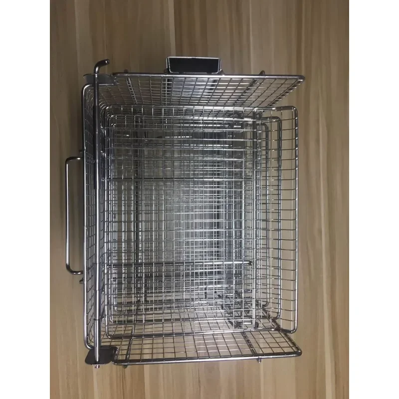 Stainless Steel Deep Fryer Basket Square Mesh Filter Screen for French Fries Cooking Net Kitchen Tool Heavy Duty Strainer