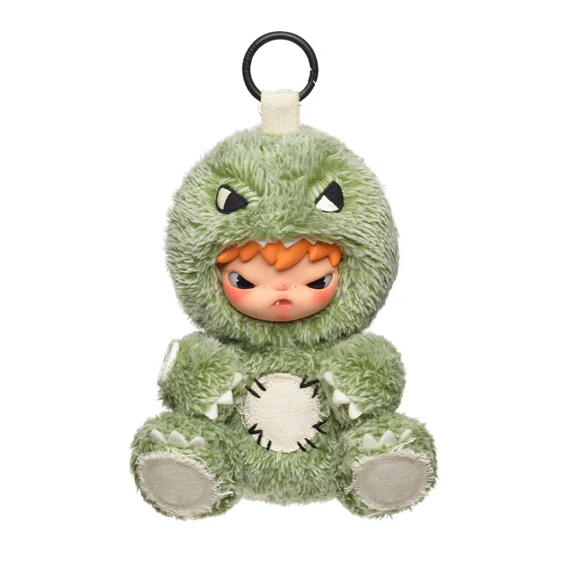 POP MART Hirono Dino Plush Doll Pendant Series Blind Box Toys Kawaii Anime Action Figure Surprise Mystery Box Dolls Gift view 6