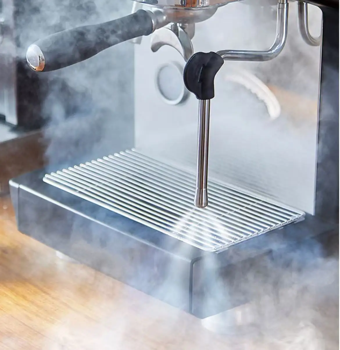 Professional EU Plug Espresso Coffee Maker Stainless Steel Semi-Automatic for Home Office & Hotel Hot Sale for Restaurant Use