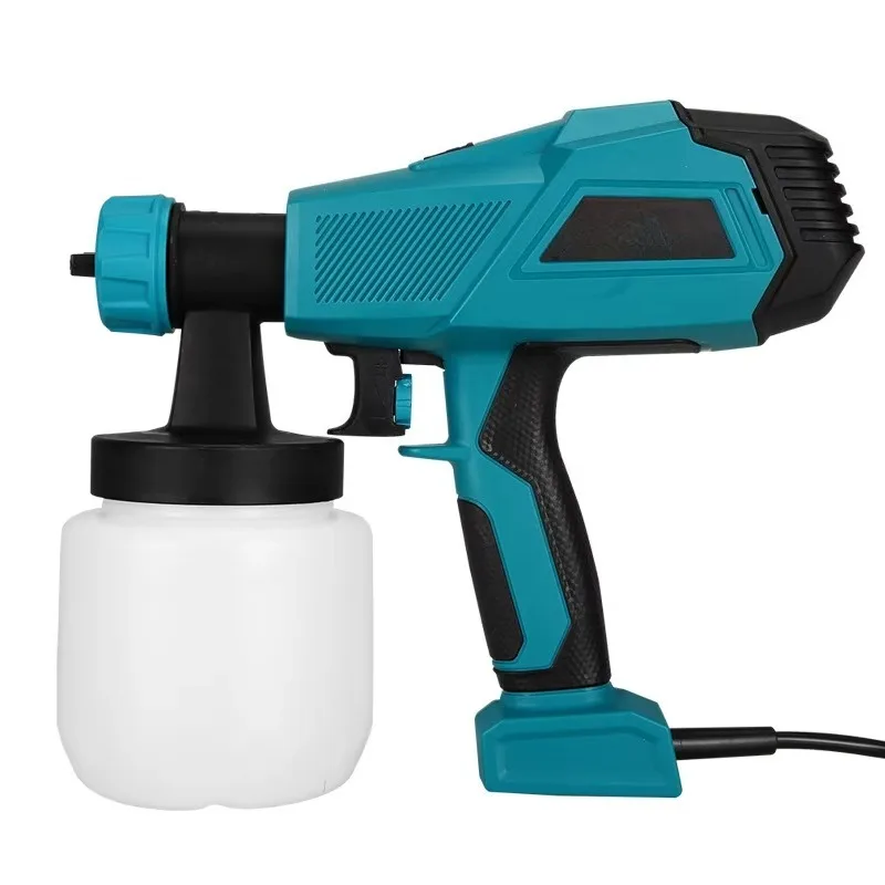 220V 120W HVLP Handheld Airless Paint Sprayer, 800ml Portable DIY Paint‑Spray‑Gun
