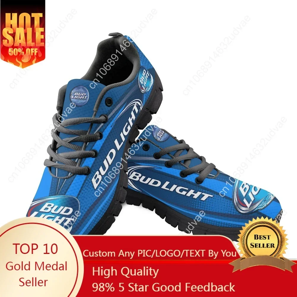 

Easy To Drink Easy To Enjoy Bud Light Sports Shoes Mens Womens Custom Sneakers Shoe High Quality Couple Shoes