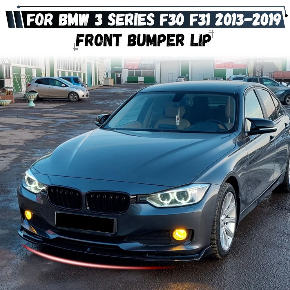 

For BMW 3 Series F30 F31 2013-2019 335i 330d 325d 328i Non M Sport Car Front Bumper Lip Spoiler Splitter Diffuser Bodykits