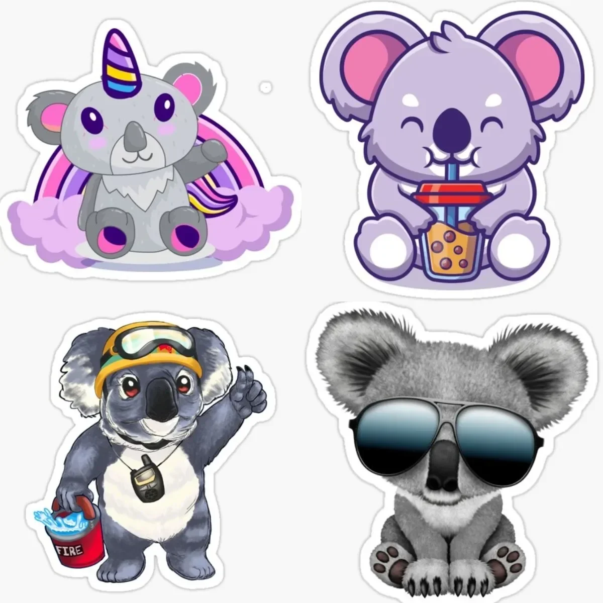 

Koala Australian Map Sticker Decal Camper Truck Van Laptop for Car Motorcycle Camping Supplies Scratch-Proof Styling Decoration