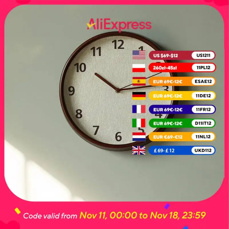 

Unusualhands Wooden Zen Wall Clock Youth Roo Large Aesthetic Modern Art Wall Clock Home Decor Items Wanduhr House Decorations