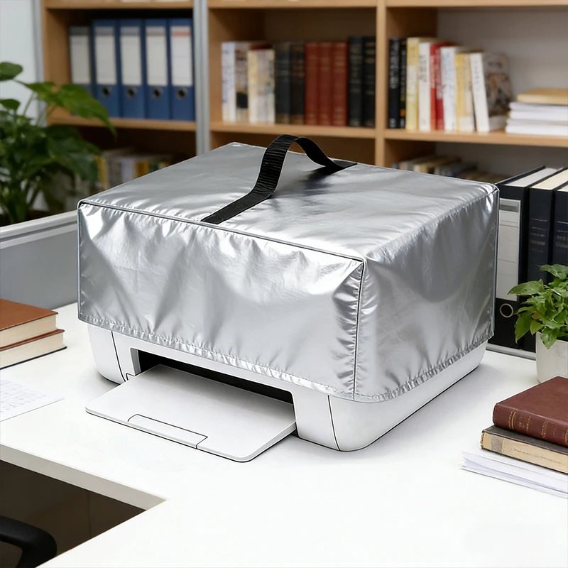 Office Printer Dust Cover Anti-Static Waterproof Protective Sleeve With Handle Drawstring Printer Case Office Accessories