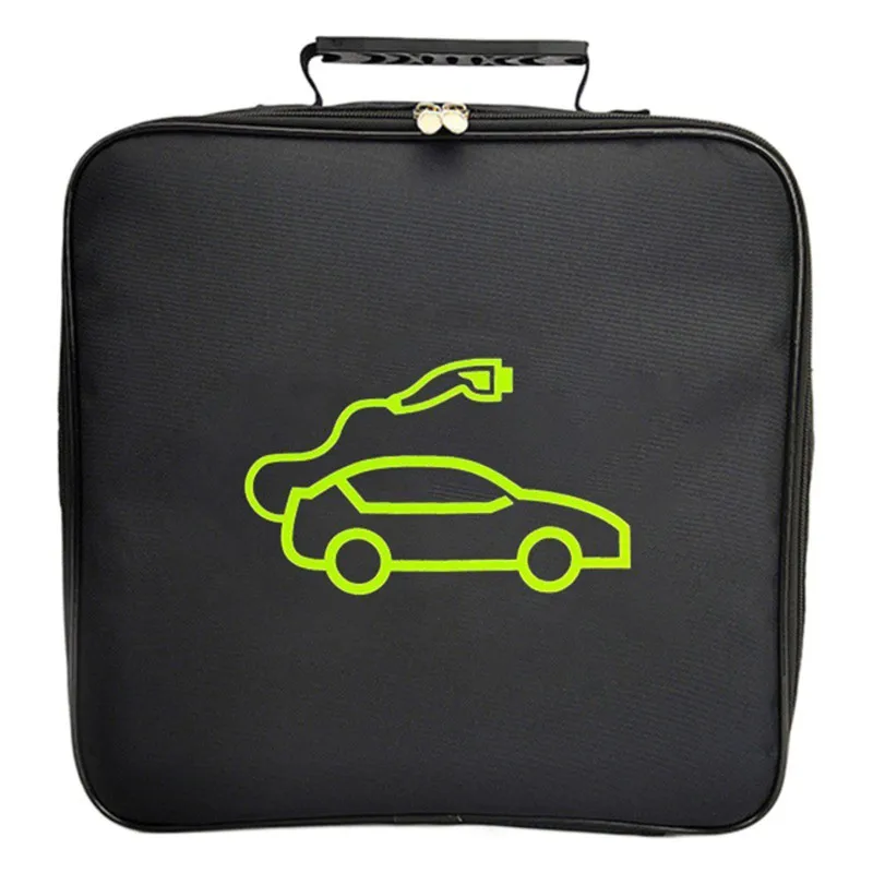 

EV For Electric Vehicle Charging Cable Storage Bag For Car Plugs Sockets Waterproof Fire Retardant Equipment Bag