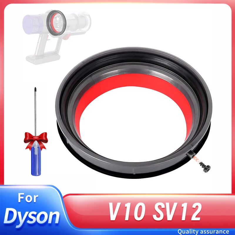 Dust Bin Part Sealing Ring Replacement for Dyson Cyclone V10 Vacuum Cleaner Dirt Cup Part Dust Bucket Bin Sealing Ring Assembly