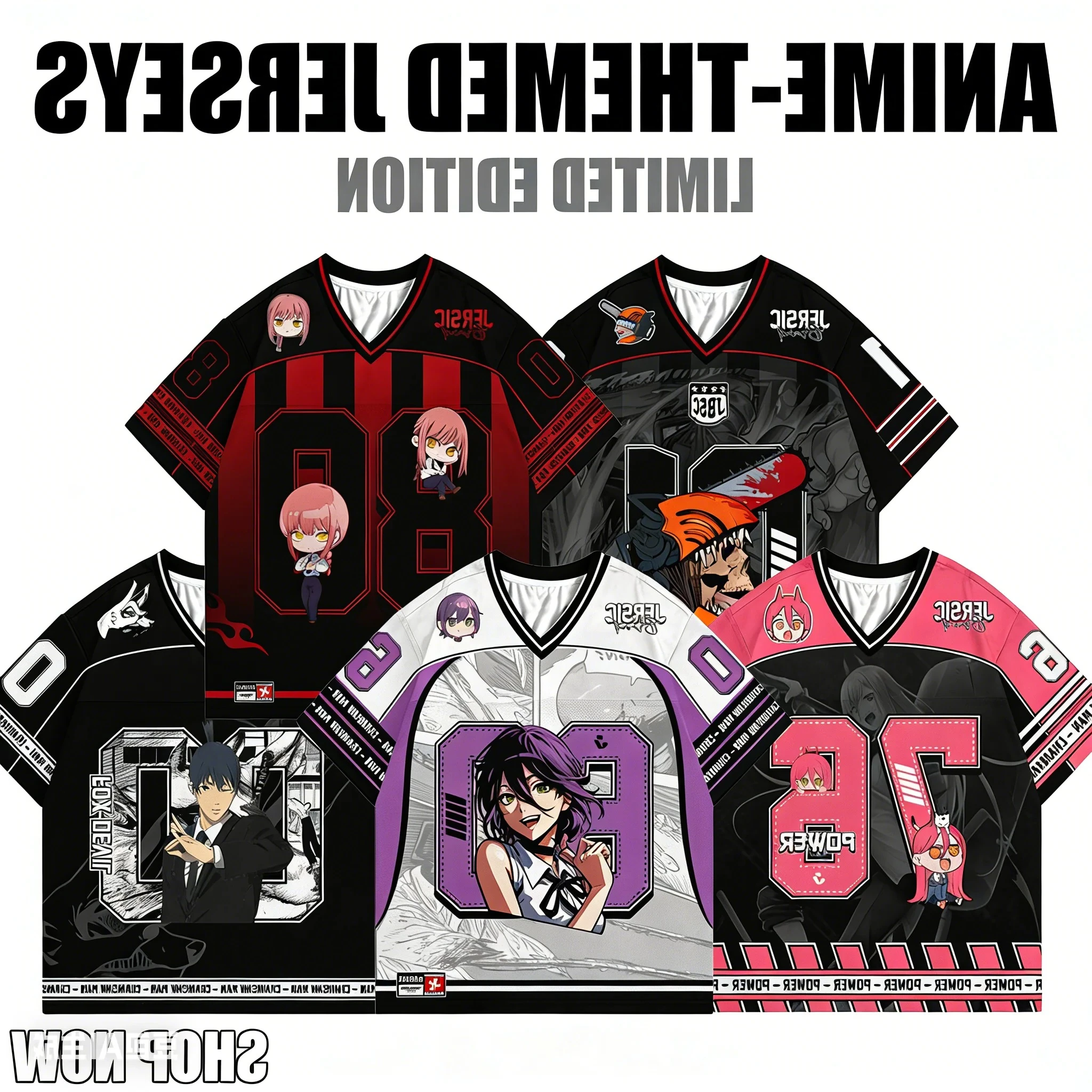 Cosplay Korean Anime - Nowa kolekcja koszulek z motywem anime
