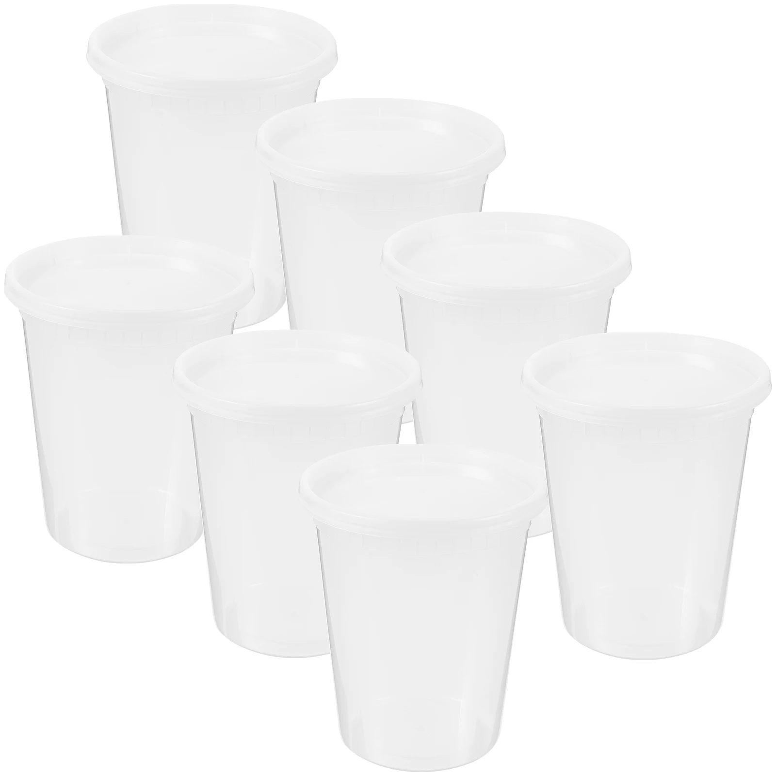 

15pcs Food Storage Containers 32oz 16oz 8oz BPA Free Leak Proof Containers Meal Prep Take Out Sauce Cups Household Storage