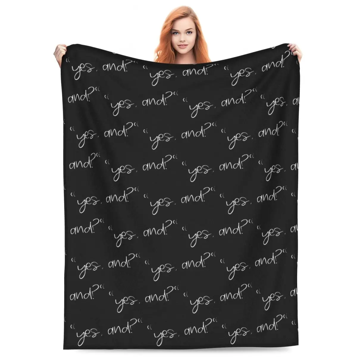 Ariana Grande Yes And Album Songs Blankets Fleece Textile Decor 2024 Tour Super Soft Throw Blankets for Bedding Bedroom Quilt