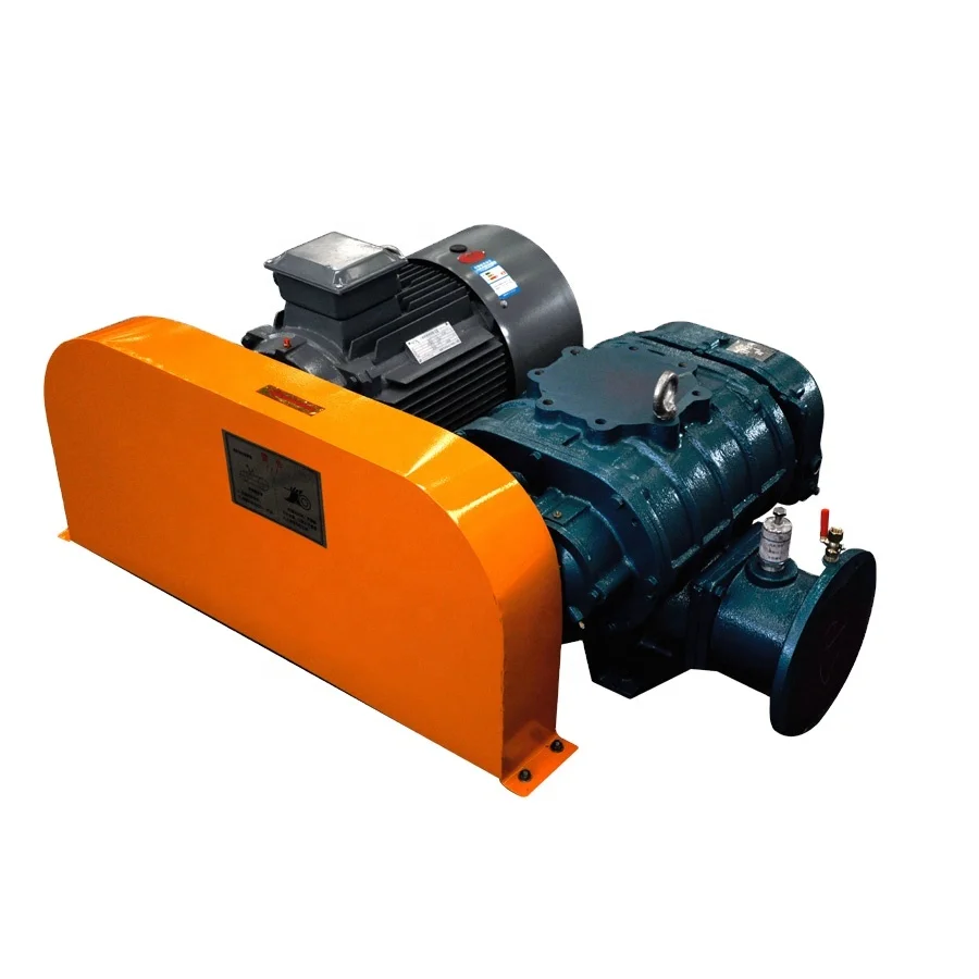 Heavy-Duty 3-Lobe Roots Aerator Shrimp Pond & Wastewater Vacuum Treatment Blower