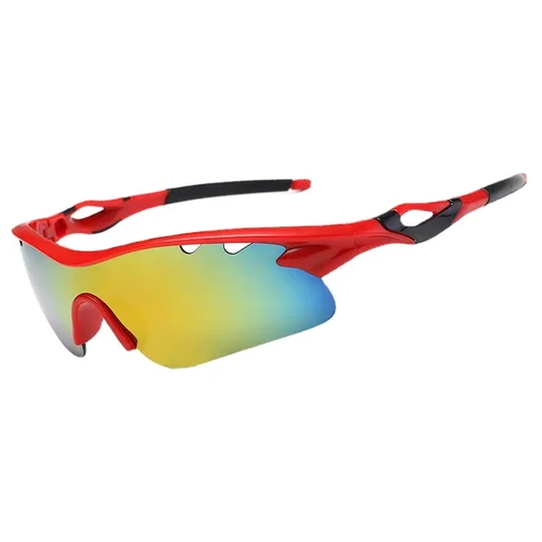 Imagen 2 del producto Gafas de ciclismo para hombres y mujeres, gafas de sol para hombres, gafas para exteriores, gafas de sol deportivas, lentes multicolores, gafas unisex
