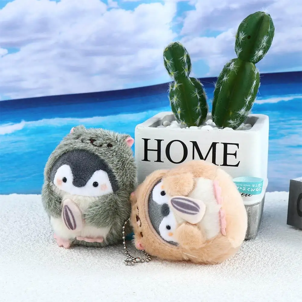 Animal presentes de aniversário animal brinquedo de pelúcia pinguim ornamento saco pingente chaveiro de pelúcia brinquedos de pelúcia pinguim boneca de pelúcia bonecas de pelúcia
