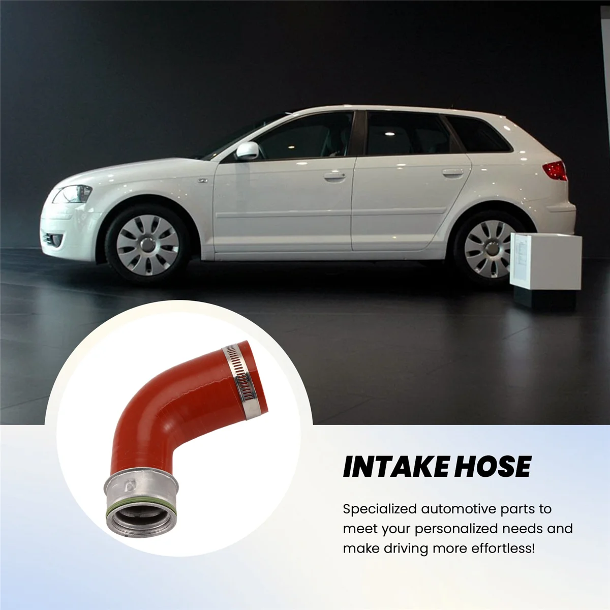 Air Intake Intercooler Turbo Hose 3C0145828K for Audi A3 SEAT SKODA VW 1.9 TDI 2.0 TDI