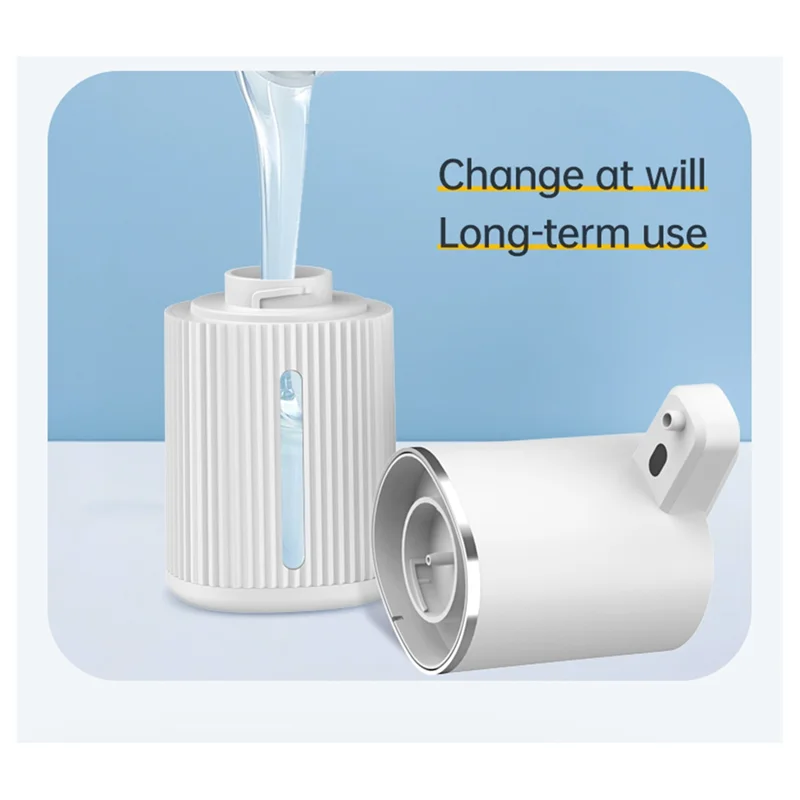 

ABGG-Дозатор пенного мыла, 380 мл, бесконтактный автоматический USB перезаряжаемый электрический дозатор пенного мыла