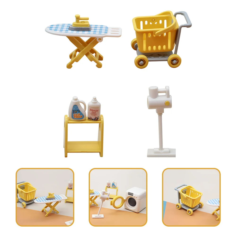 1 conjunto de máquina de lavar roupa simulada, conjunto para crianças, construção premium, experiência de aprendizagem interativa, fingir diversão de limpeza