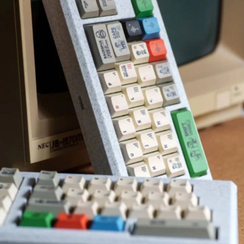 

Jin55 Wireless Split Keyboard 2.4G Single-mode 3D Printing Gasket Left and Right Hand Keyboard Game Office Mechanical Keyboards