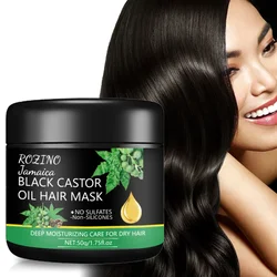 Jamaican Black Castor Oil Hair Mask Contains Black Castor Essence, Which Can Fix Dense Hair, Smooth, Dry And Rough, Smooth