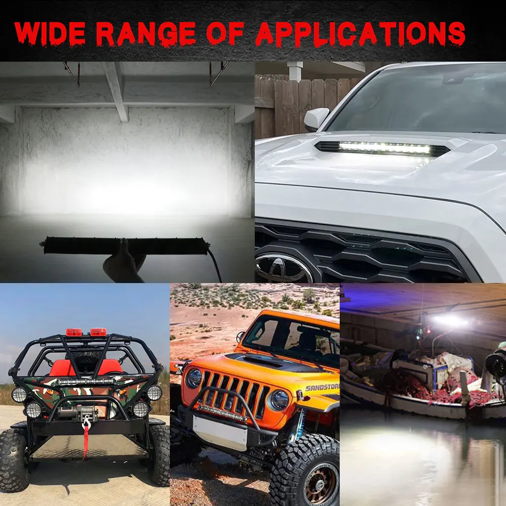 6D Ultra Strip LED Light Bar 8\