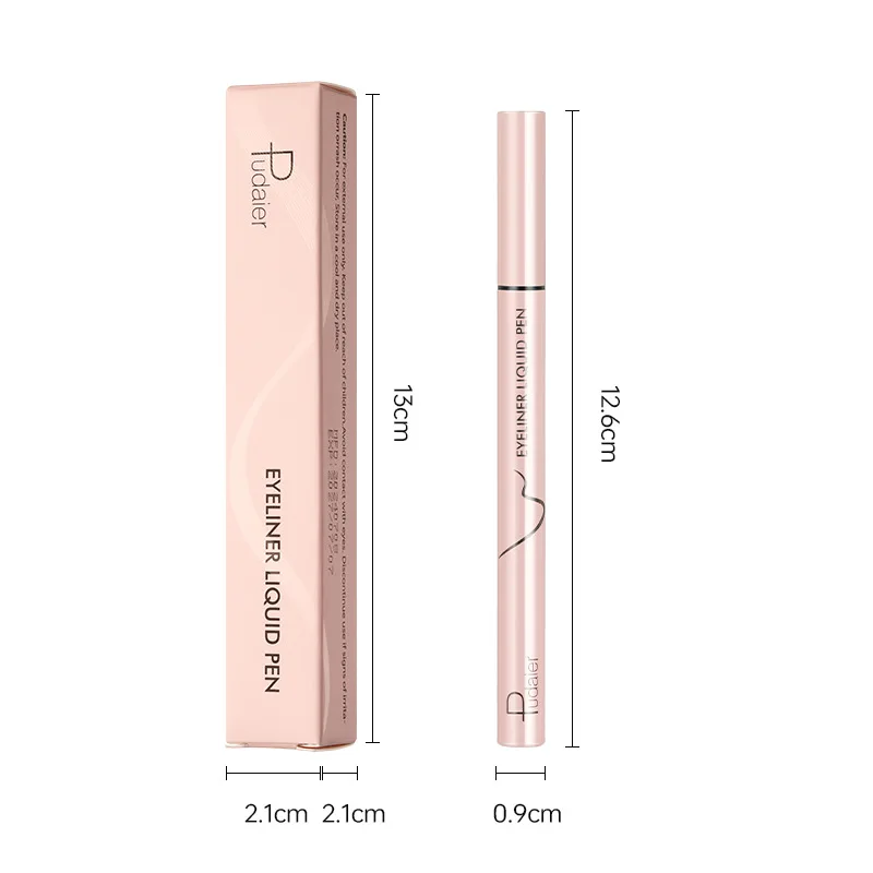 防水リキッドアイライナーペンシル,滑らか,シルキー,ブラック,速乾性,長持ち,速乾性,汚れなし