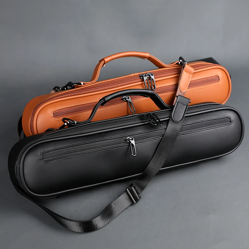 Drop-Resistant and Pressure-Resistant Instrument Accessories Instrument Storage Case Compatible  16/17 Holes Luxury Flute Bag