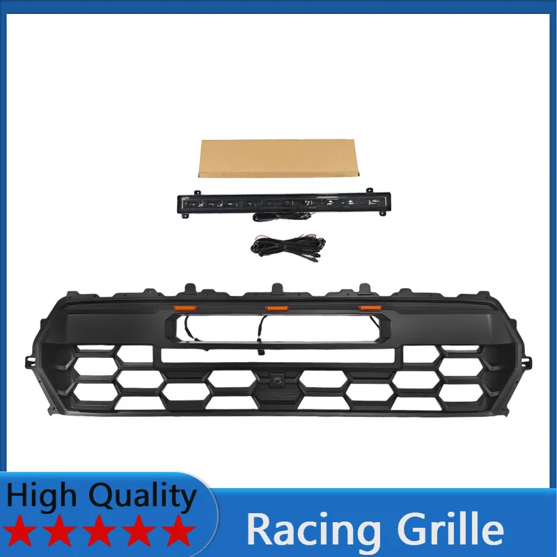 

For Toyota Tacoma 2024-2025 Racing Grille Front Bumper Grill Body Kit Accessories - T-R-D Style