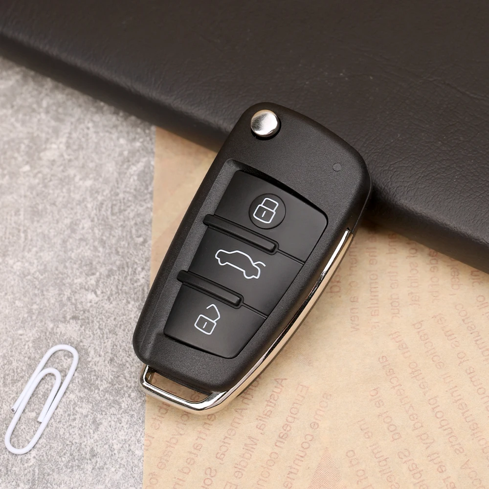 DAhai 8P0837220D 8X0837220D Car Key ID48 Chip 315/433MHZ For AUDI A1Q3 A3 TT S3 S1 2005-2016 Flip Remote Key Fob