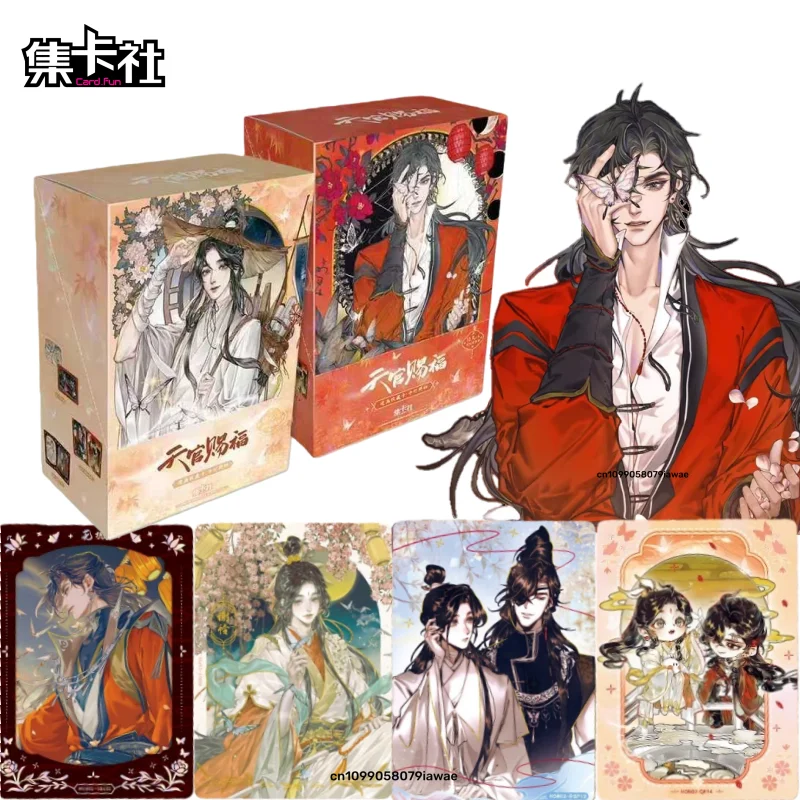 

Card.Fun Authentic New Heaven Official's Blessing Collectible Cards Xie Lian Hua Cheng Anime Merchandise Holiday Gifts