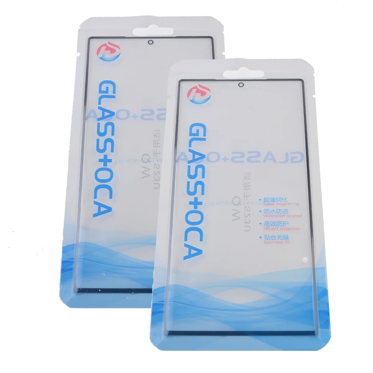 5PCS LCD Front Glass OCA for Samsung Galaxy S23 S24 Ultra S22 S21 Note 20 Ultra S20 S10 5G S9 S8 Plus Note 10+9 8 Touch Panel