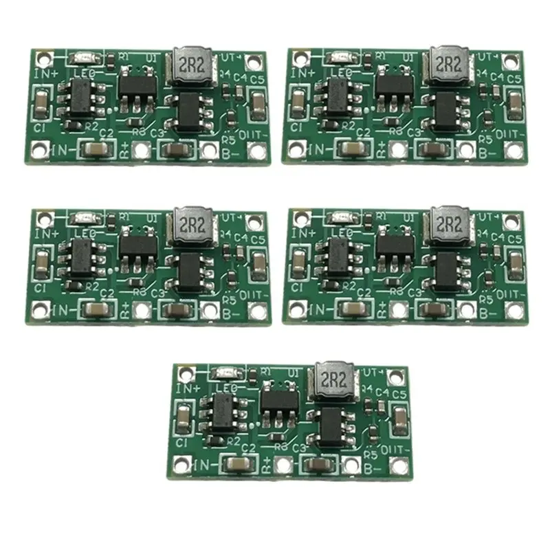 B08B-Power Module 4.2V To 3V Step-Down DC-DC Buck Converter 5Pcs 4.2V To 3V Output Designated For Replacement Of AA AAA Dry Batt