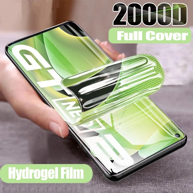 Front Hydrogel Film For Realme GT Master Edition 5G Screen Protector Not glass On Realmi GT Master 2021 5G Film