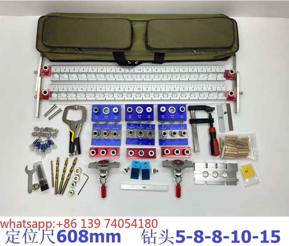 3 in 1 Adjustable Doweling Jig - Pocket Hole Jig ulasan dan harga