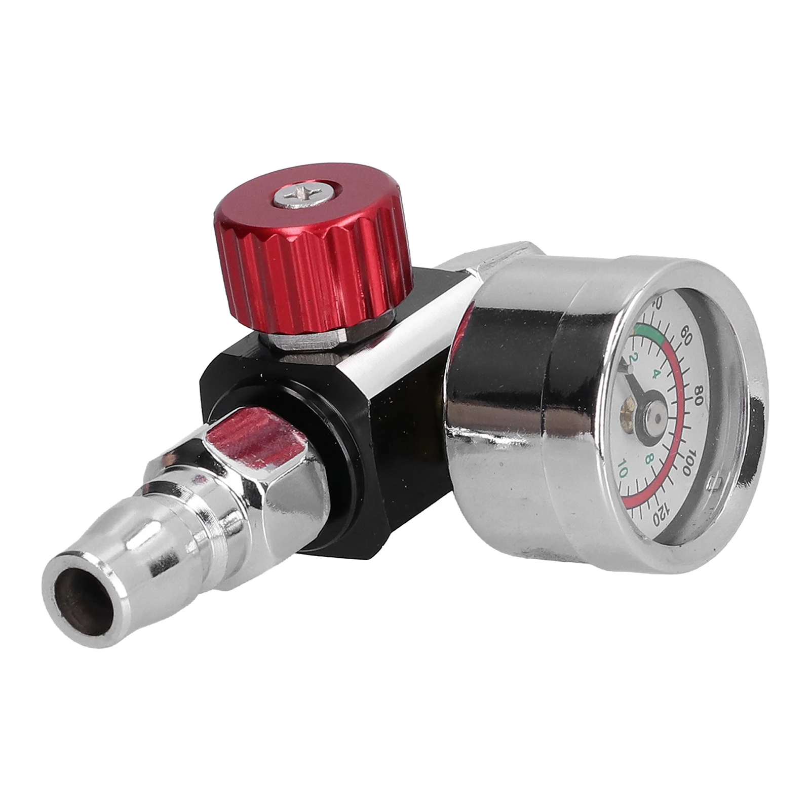 Paint Spray Guns Air Regulator Stainless Steel Easy Install Paint Gun Air Adjusting Regulator for Pneumatic Spray Gun