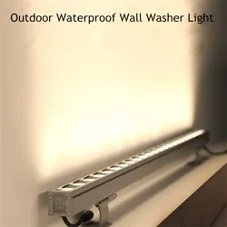 Outdoor Waterproof Wall Washer Light Villa Exterior Wall Nightscape Decoration Wedding Background Light Bridge Outline Lamp 36w