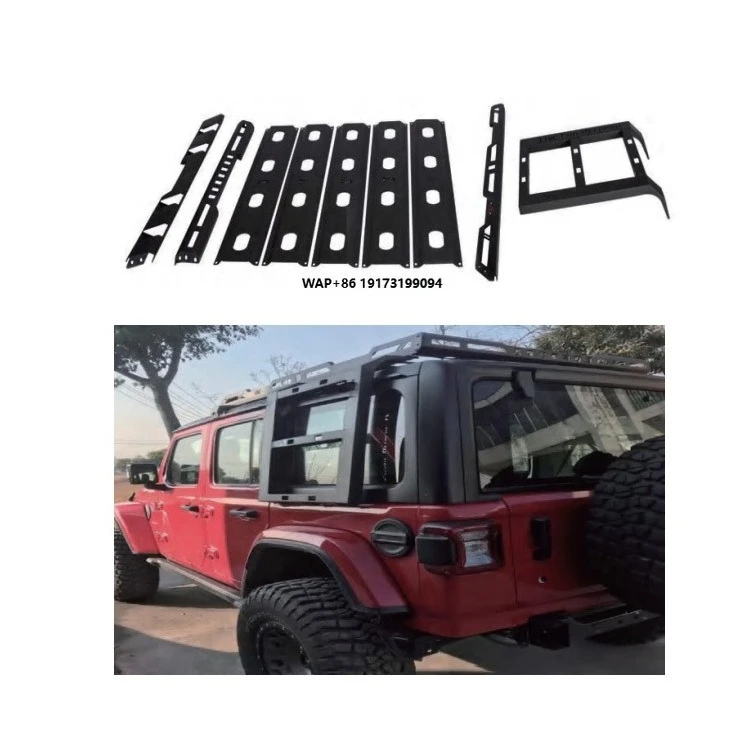 

Car Accessories Luggage Carrier Roof Rack With 2 Ladders for Wrangler JL