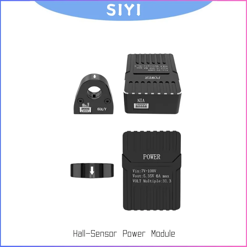 sensor-hall-de-alta-precision-siyi-2-12s-lipo-300a-continuos-precision-de-±1-bajo-ruido-analogico-0-5v-para-modulo-de-potencia-de-drones-fpv