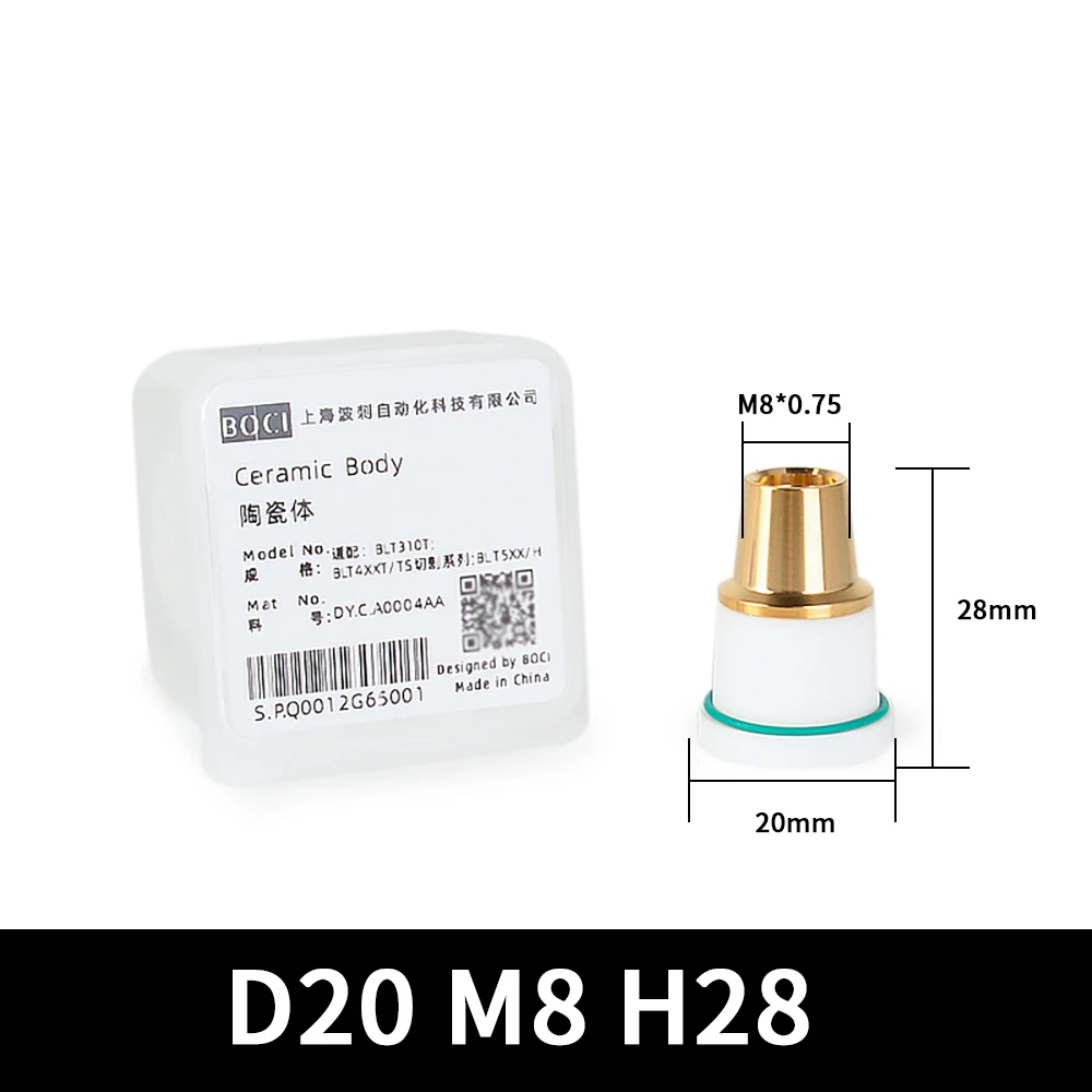 BOCI Original Laser Ceramic M11*0.75 H34 D40.5 M11 M8 for BOCI BLT421 BLT421T BLT461 Laser Cutting Machine