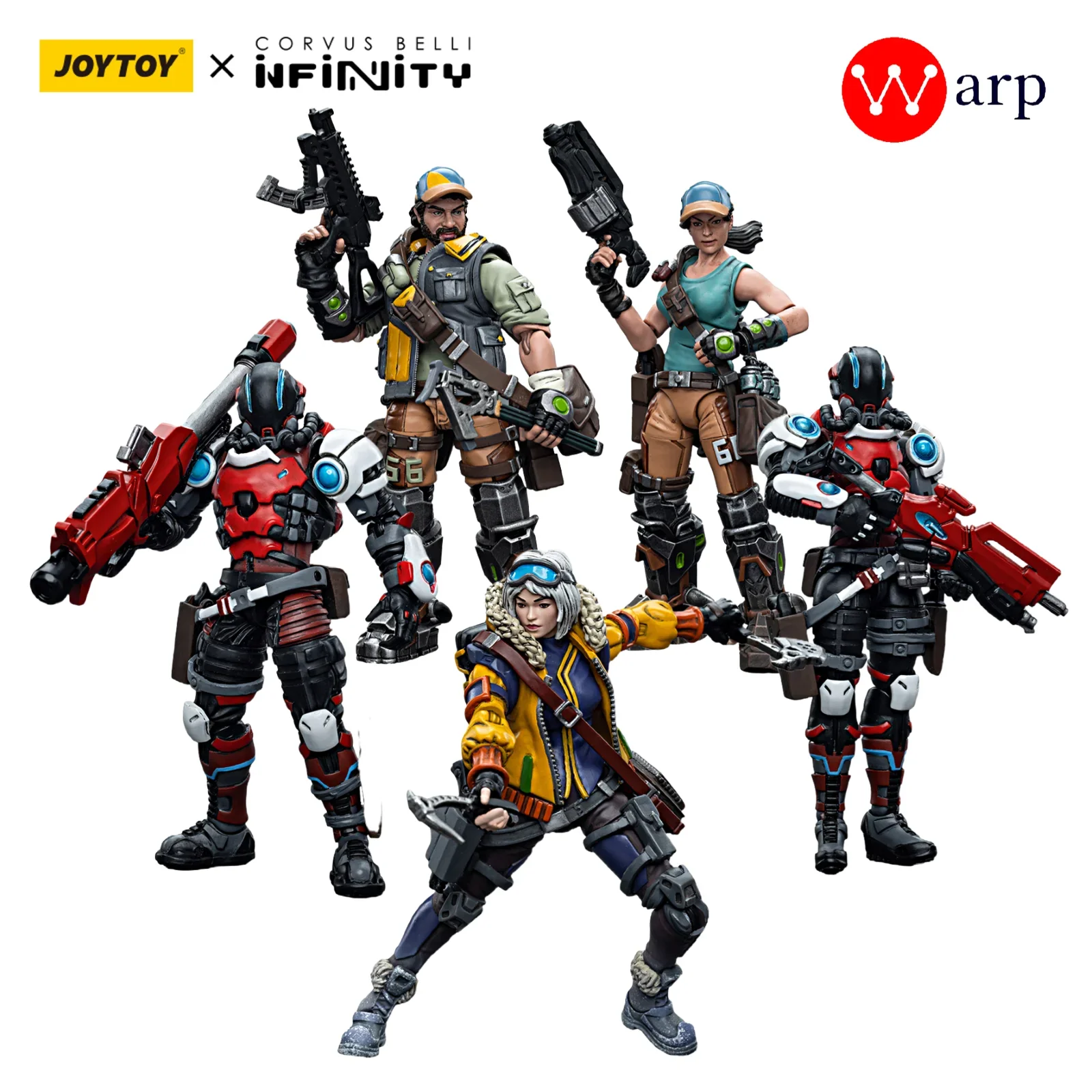 

JOYTOY Infinity 1/18 экшн-фигурка Monstrucker Nomads Wildcats поливалентный тактический Icebreaker аниме военная модель игрушки