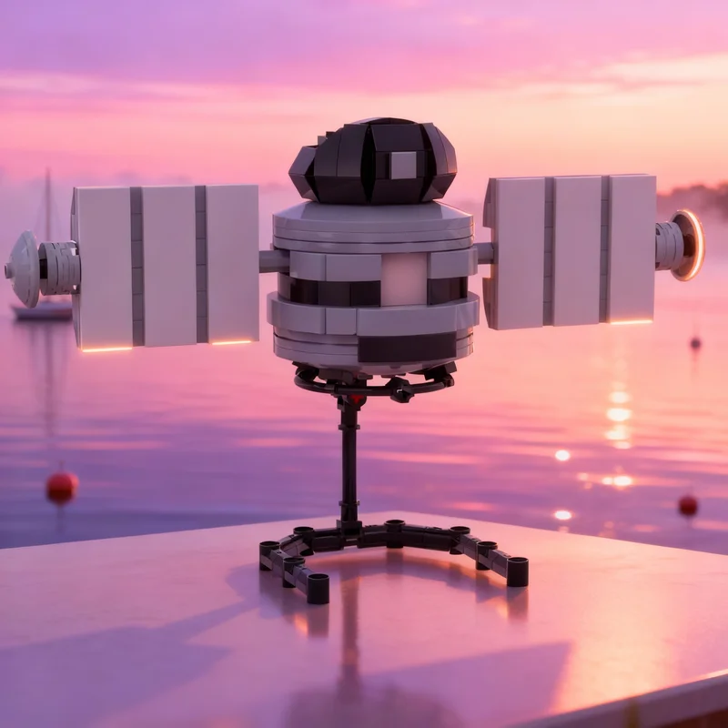 

Набор строительных блоков MOC Space Col Droneman RIsk, 522 детали, архитектурная модель, рождественский подарок, развивающая игрушка для сборки своими руками, творческая идея