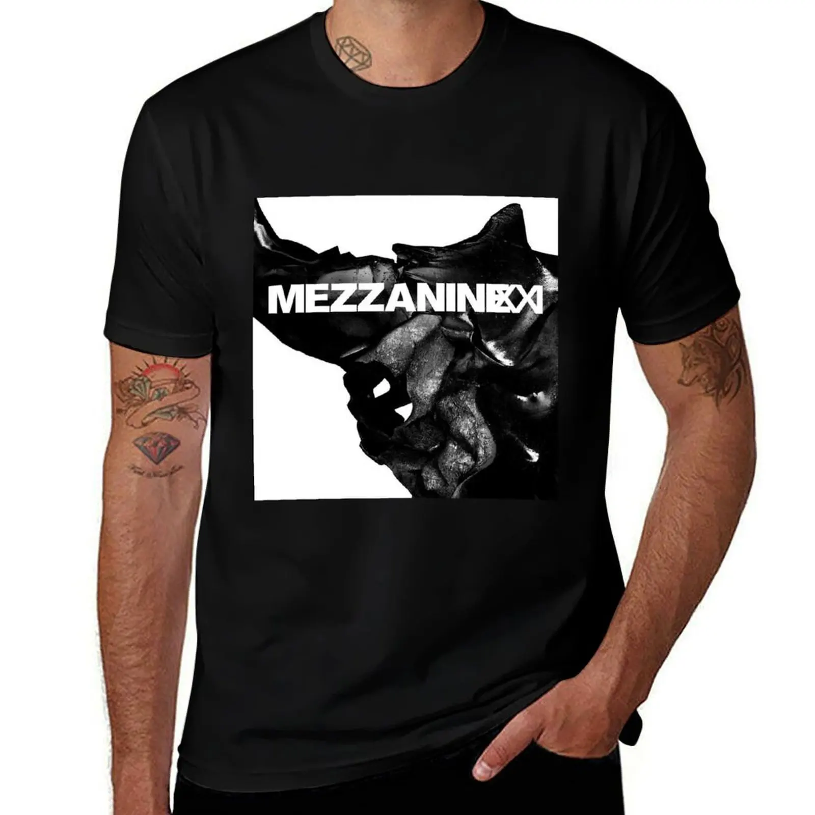 

attack u mezzanine x massive T-Shirt shirts graphic sweat custom shirt men clothes