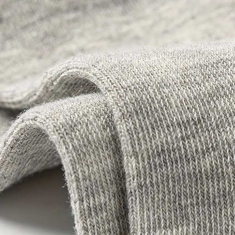 5 زوج/مجموعة جوارب رياضية كاجوال للرجال قابلة للتنفس، جوارب ربع لجميع المواسم #5