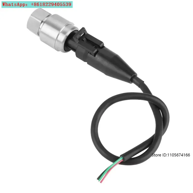 Pressure sensor transmitter accessories two-core three-core plug-in cable M12 x 1 four-core plug cable