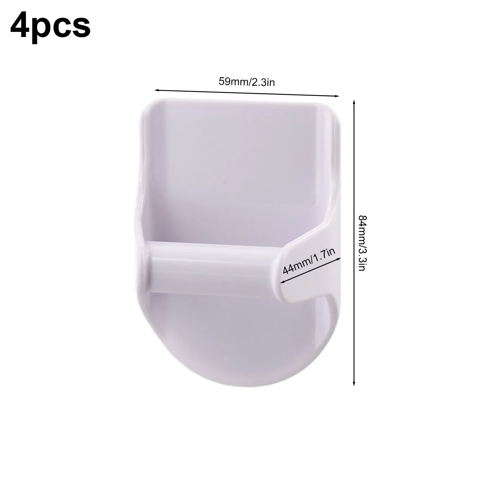 Space Saving Spray for Bottle Holder 4 Pack Wall Mount Bottle Hanger Keep Your Cleaning Bottles Neatly Organized