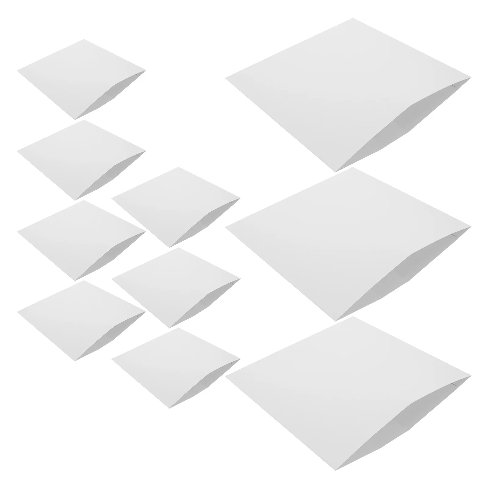 

10pcs Black Vinyl Record Sleeves 7.2Inch Kraft Paper Protector Inner Outer Storage Bags For Album Protection Dust Static Defense