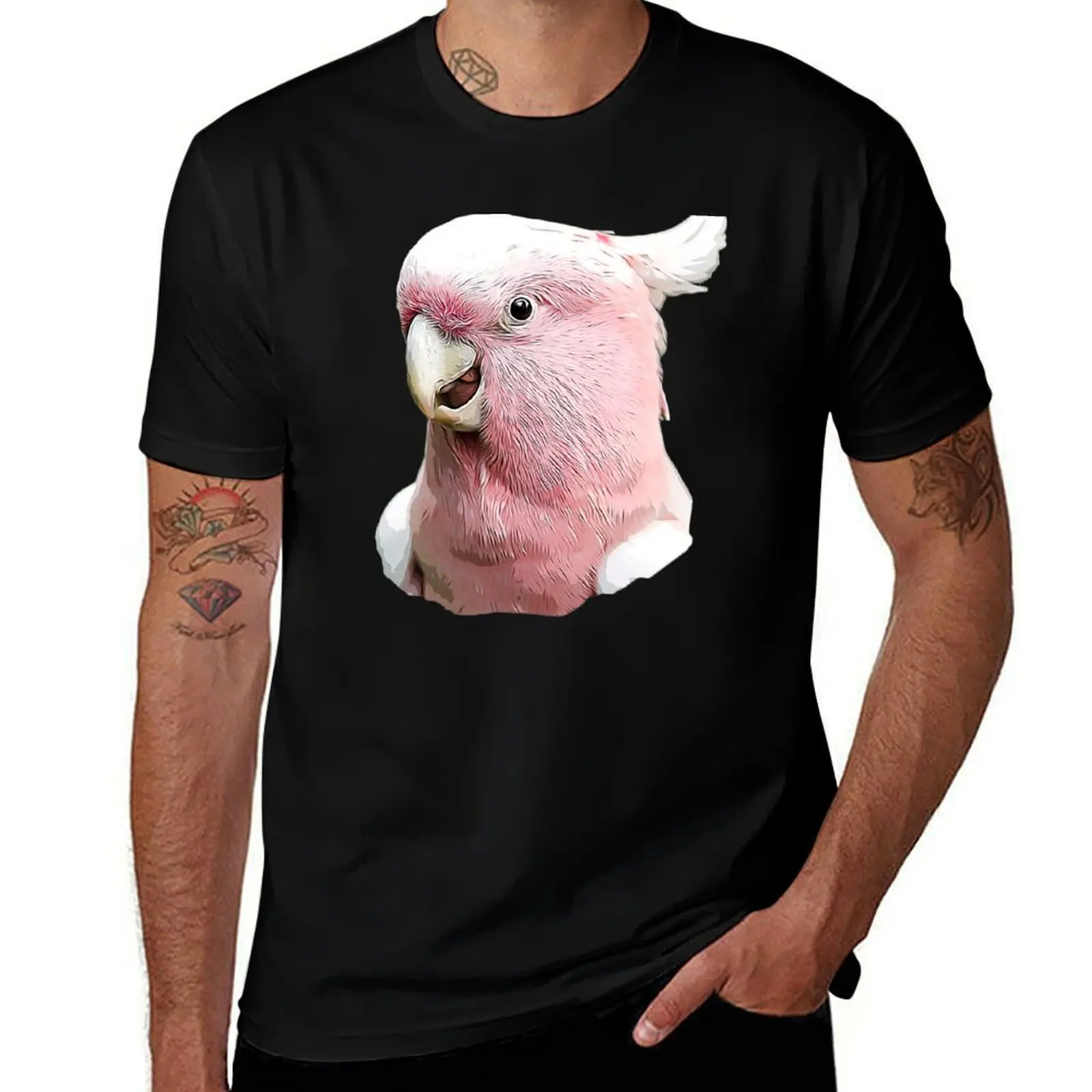 

Major Mitchell Cockatoo T-Shirt Work Comfort T-Shirt for Men