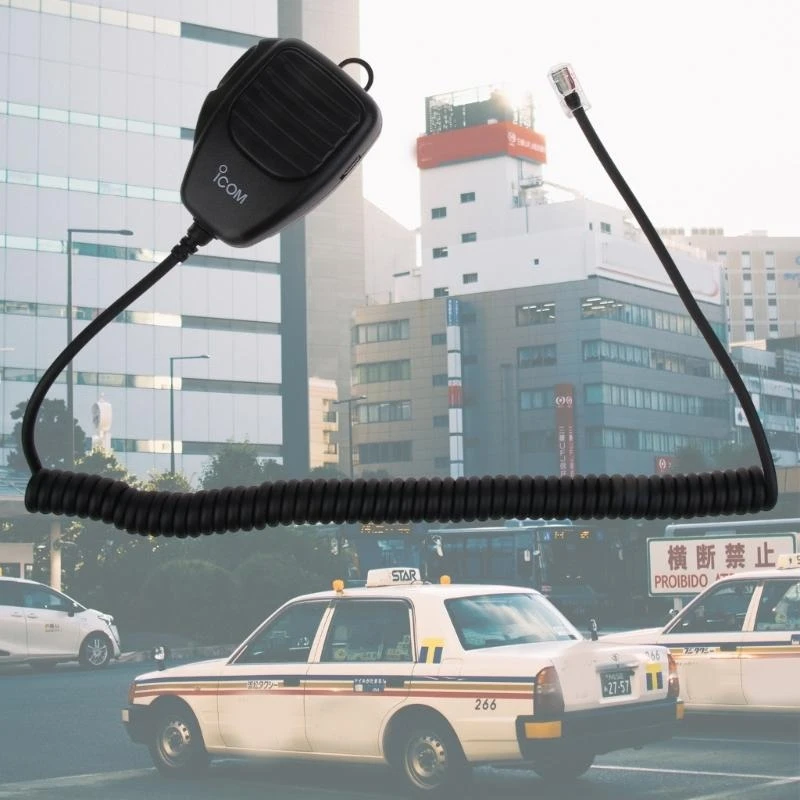 HM-118N IC-706 IC-2100H에 사용되는 강화 케이블 어깨 마이크가있는 핸드 헬드 스피커 HM-118N 8PIN 마이크 마이크