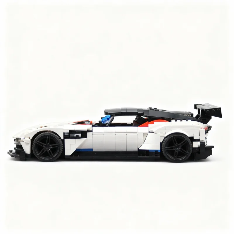 1137pcs MOC Cars Aston Martin Vulcan Model Building Blocks Architecture DIY Christmas Gift Assemble Creative Toy Idea Brick