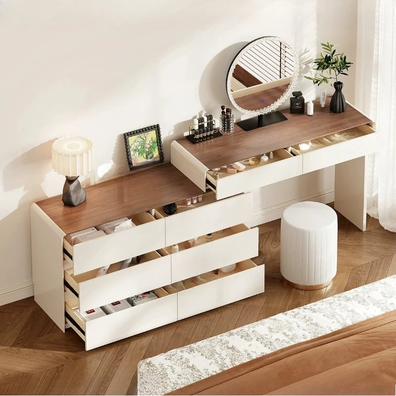 Beauty Modern Dressing Table Bedroom Makeup Luxury Mid Century Vanity Table Organizer Storage Penteadeira Trendy Furniture